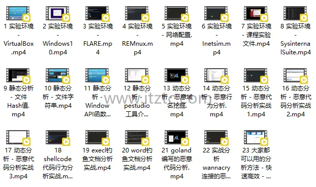 恶意代码分析实践课程 (图2)