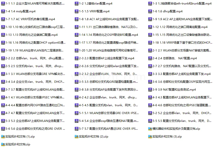 华为WLAN企业综合解决方案实战：VRRP+MSTP双机热备+NAT穿越+GRE_IPSec安全互联 (图1)