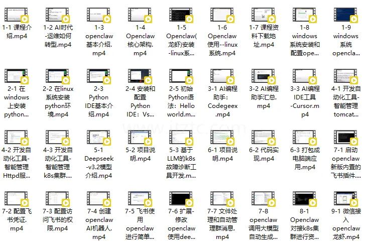OpenClaw实战课：零基础开发AI自动化运维工具 (图1)